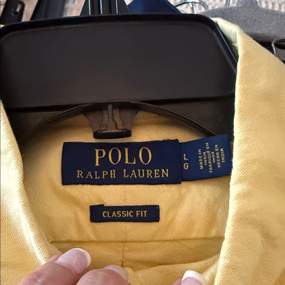 Polo Ralph Lauren Light Yellow Casual Shirt - Picture 3 of 3